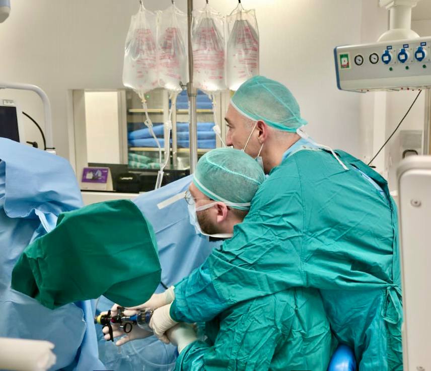 Professor Dmitry Enikeev provides hands on training for physicians all over the world in laser en bloc bladder tumor removal.